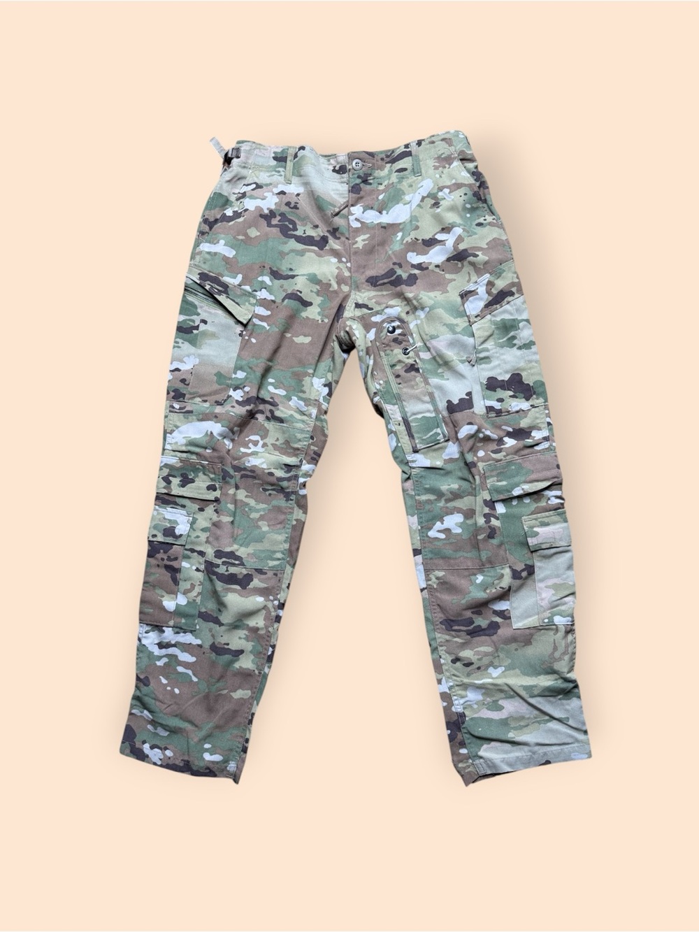 US Air Force Military Camo Pants Large Short